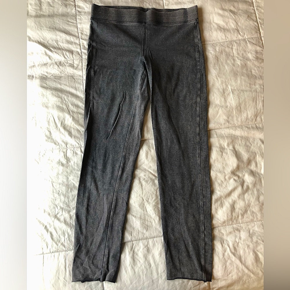 Express Grey Distressed Leggings - Size XS